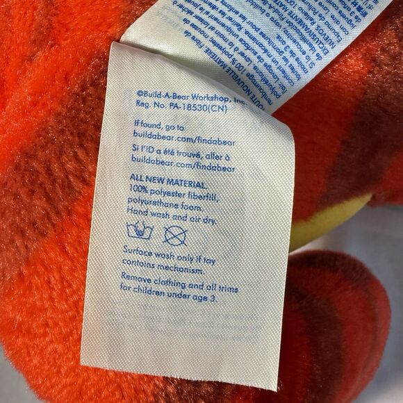 Build A Bear Red Dinosaur T Rex Velociraptor Raptor 19 Inch Plush Stuffed Animal - Picture 9 of 9